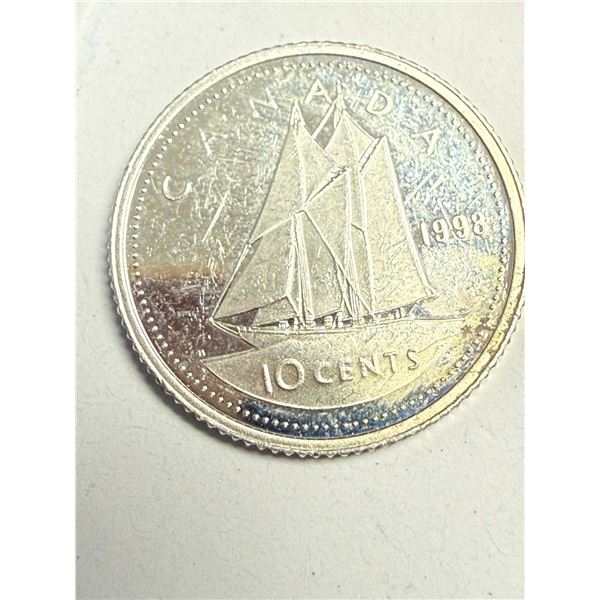 Canada Ten Cent 1998
