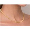 Image 1 : Silver (3.4g), Natural Diamond (Rough Diamond Bead) (14ct) Necklace