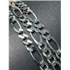 Image 1 : Sterling Silver (8.6g) 24in Italian Rhodium Chain