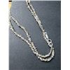 Image 2 : Silver Natural Diamond (Rough Diamond Bead) (11.93ct) Necklace