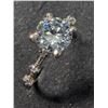 Image 3 : 10K YG, Lab Diamond (1.31ct) 0.06 CT RING SIZE 6.5 Made in Canada