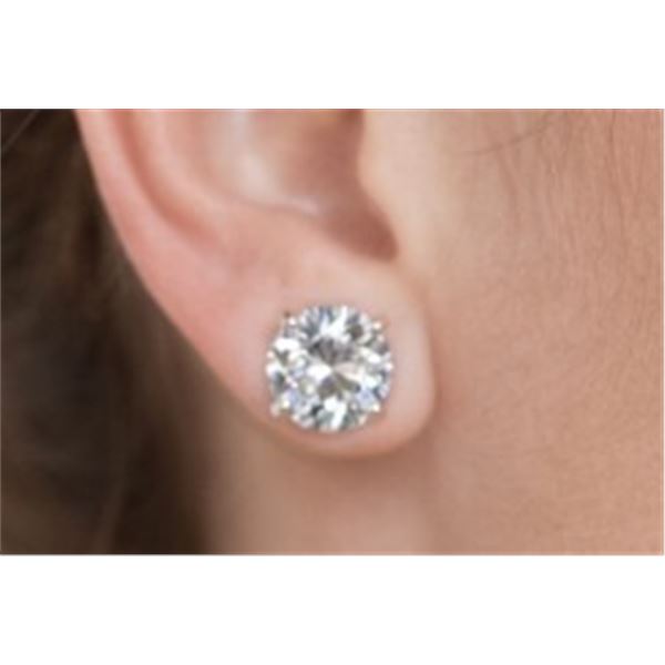 10k (1.26g), Lab Diamond (2.04ct) Earrings