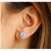 Image 2 : 10k (1g),  Lab Diamond (1.5ct) Earrings
