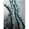 Image 4 : Natural Diamond (20ct) Rough Bead Enhanced Color Necklace 15-16"