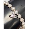 Image 3 : Fresh Water Pearl : Made in Silver 7-8.5" Bracelet Flexible