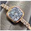 Image 2 : 10k (1.49g), Lab Diamond (1+0.06ct) Ring, Size 7
