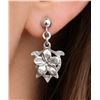 Image 1 : 10k (1.72g), Flower Earrings