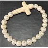 Image 2 : Genuine Fresh Water Pearl Bracelet Flexible