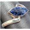 Image 3 : Silver (1.84g), Sapphire (app 1.25ct) Ring