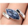 Image 4 : Silver (1.84g), Sapphire (app 1.25ct) Ring