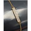 Image 3 : Silver (2.44g), CZ Bracelet 7"