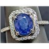 Image 3 : Silver (3.56g), Genuine Sapphire (1.5ct) Ring