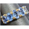 Image 3 : 10k (2.23g), Natural Sapphire (app 3ct) Ring, Size 6.25