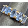 Image 4 : 10k (2.23g), Natural Sapphire (app 3ct) Ring, Size 6.25
