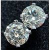 Image 2 : 14k (0.71g), Natural Diamond (0.72ct) Earrings