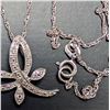 Image 5 : 14k (2.6g), Natural Diamond (0.03ct) Necklace 18"