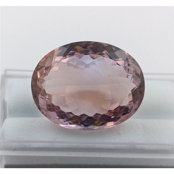 43.11 ct Certified Bi-Colour Ametrine Gemstone ($10,100 Appraisal) (Inv #SR016)