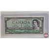 Image 2 : Canada $1 Bills 1954 DF "Devil's Face" (3 Sequential) : Beattie/Coyne #MA4980016-0017-0018