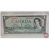 Image 3 : Canada $1 Bills 1954 DF "Devil's Face" (3 Sequential) : Beattie/Coyne #MA4980016-0017-0018
