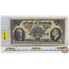 Image 1 : Bank of Montreal $5 Bill 1938 : Dodds-Gordon #576578