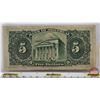Image 4 : Bank of Montreal $5 Bill 1938 : Dodds-Gordon #576578