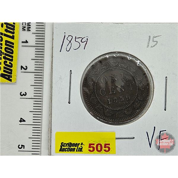 Canada Large Cent 1859