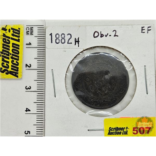 Canada Large Cent 1882H