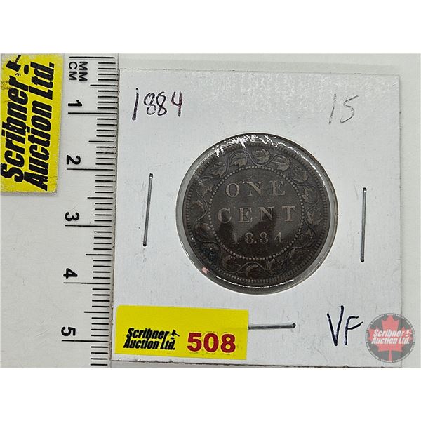 Canada Large Cent 1884