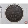 Image 4 : Canada Large Cent 1891 (Consignor Tag: SD LL)