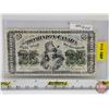 Image 1 : Dominion of Canada Twenty Five Cent "Shinplaster" 1870 : Dickinson/Harrington