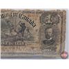 Image 3 : Dominion of Canada $1 Bill 1898 : "F" Series : ONES Outward : Courtney #566372