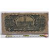 Image 4 : Dominion of Canada $1 Bill 1898 : "F" Series : ONES Outward : Courtney #566372
