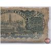 Image 6 : Dominion of Canada $1 Bill 1898 : "F" Series : ONES Outward : Courtney #566372