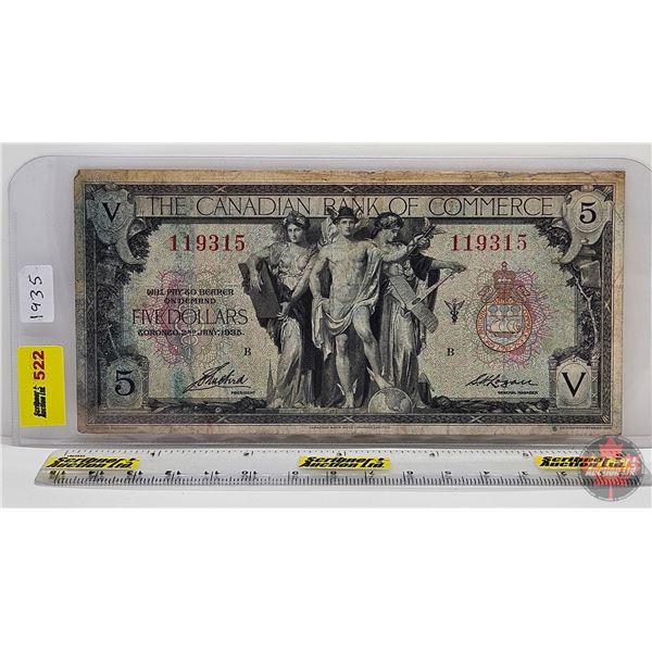 The Canadian Bank of Commerce $5 Bill : #119315