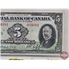 Image 3 : Imperial Bank of Canada $5 Bill : #034881