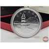 Image 2 : RCM Canada 2004 Lighthouse Collection $20 Fine Silver Coin : Sambro Island (COA #09829: 99.99%) (GST