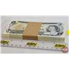Image 2 : Canada $1 Bills 1973 (100 Consecutive : Bank Wrap) : Crow/Bouey #EAV3646800-899