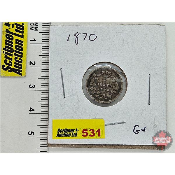 Canada Five Cent 1870