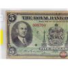 Image 2 : The Royal Bank of Canada $5 Bill 1935 : Dobson/Wilson #908700