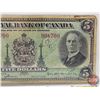 Image 3 : The Royal Bank of Canada $5 Bill 1935 : Dobson/Wilson #908700