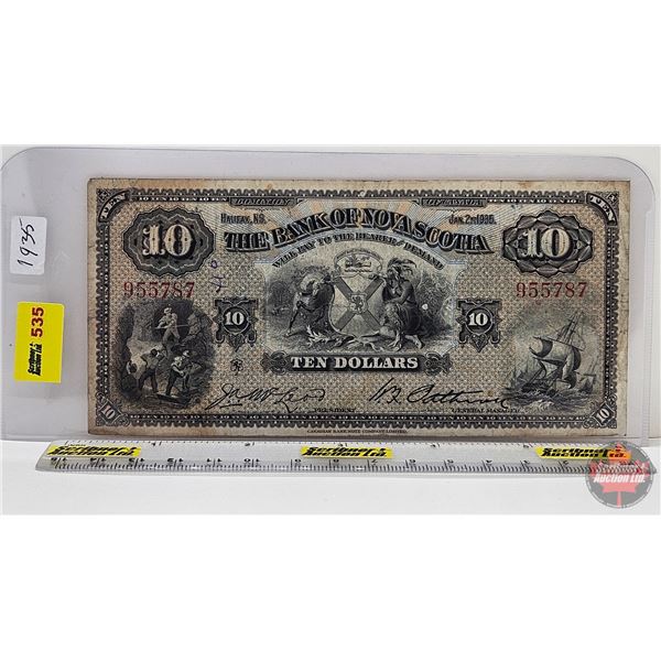 The Bank of Nova Scotia $10 Bill 1935 : McLeod/Patterson #955787