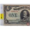 Image 2 : Dominion of Canada 1923 : $1 Bill : Campbell/Clark #E2090240