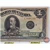 Image 3 : Dominion of Canada 1923 : $1 Bill : Campbell/Clark #E2090240