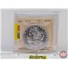 Image 1 : USA Morgan Dollar 1890 "Cleaned" (ICCS Cert : AU50)