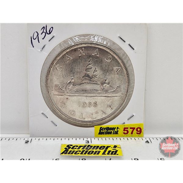 Canada One Dollar 1936