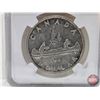 Image 5 : Canada One Dollar 1947ML "Maple Leaf" DDO "HP" (NGC Cert : AU55)