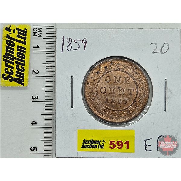 Canada Large Cent 1859