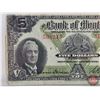 Image 2 : Bank of Montreal $5 Bill 1938 : Dodds-Gordon #598245