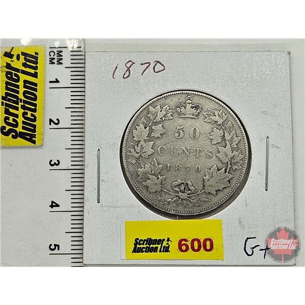 Canada Fifty Cent 1870