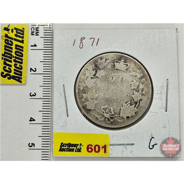 Canada Fifty Cent 1871